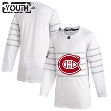 Montreal Canadiens Blank Wit Adidas 2020 NHL All-Star Authentic Shirt - Kinderen